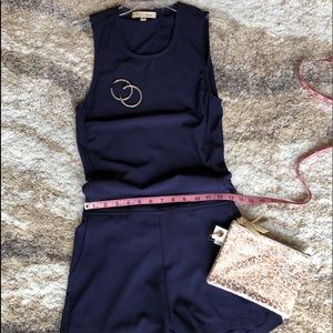 Dark plum romper